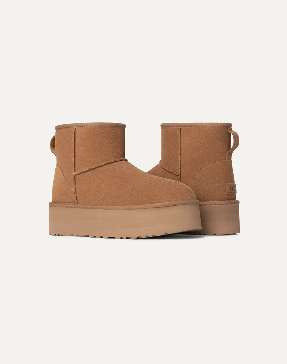 Ugg Classic Mini Platform 1134991-Che Tan Γυναικεία παπούτσια Μπότες Μποτακια Politikos Shop Πολιτικός
