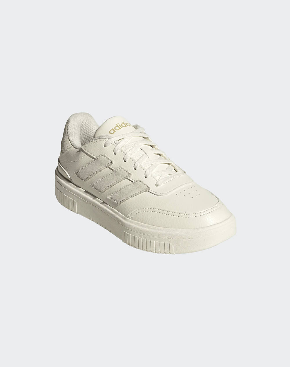 ADIDAS COURTBLOCK BOLD JR0729-WHITE OffWhite φωτογραφία