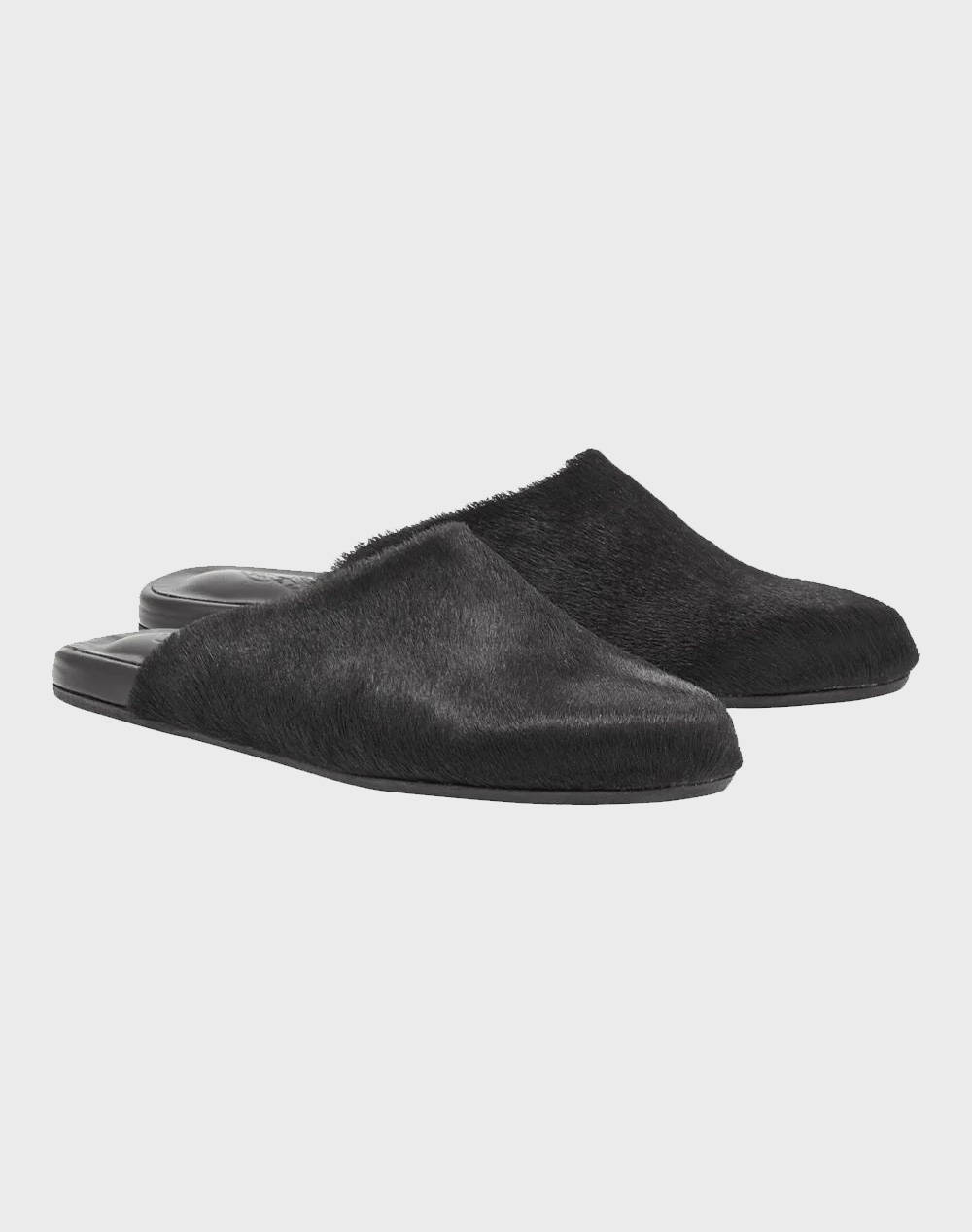 ANCIENT GREEK SANDALS THE SLIPPER-PONY 12302_1031-BLACK Black φωτογραφία