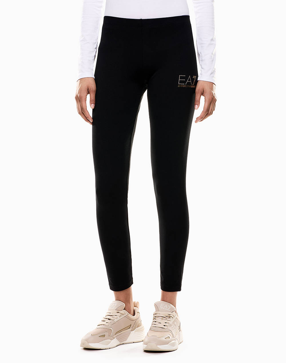EA7 EA7 LEGGINGS 8NTP82TJ01Z-1200 Black