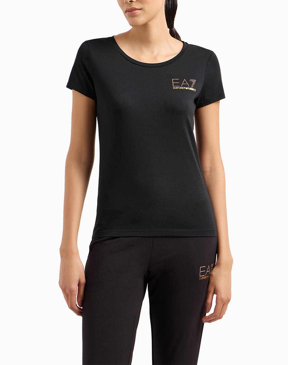 EA7 T-SHIRT 8NTT65TJDQZ-1200 Black