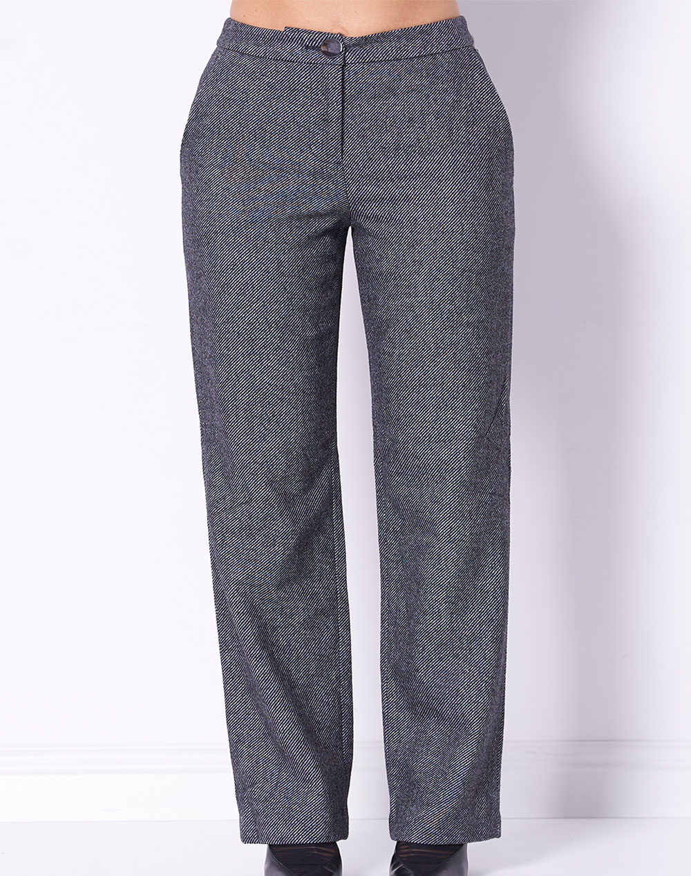 Armani Exchange Trouser Xw000723Af16146-M8049 Darkgray Γυναικεία ρούχα παντελόνια Υφασματινα Politikos Shop Πολιτικός