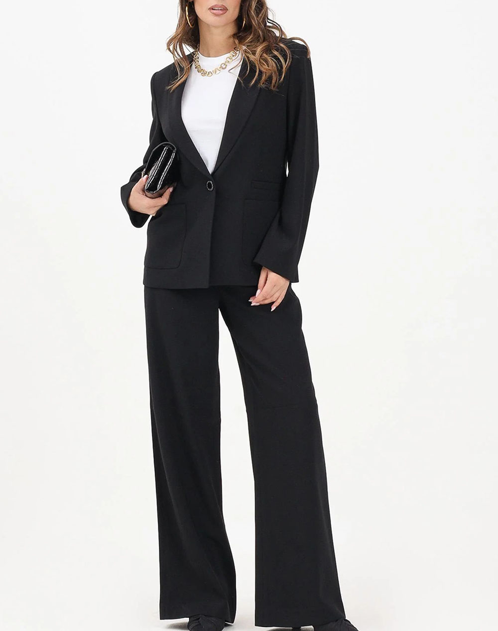 ARMANI EXCHANGE TROUSER XW001264AF16148-UC001 Black φωτογραφία