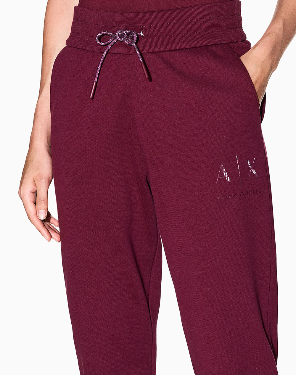 ARMANI EXCHANGE TROUSER XW000986AF16114-UA343 RedWine φωτογραφία