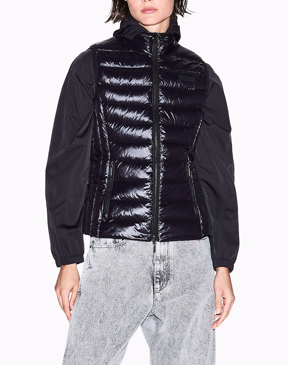 ARMANI EXCHANGE DOWN WAISTCOAT XW001921AF18757-UC001 Black