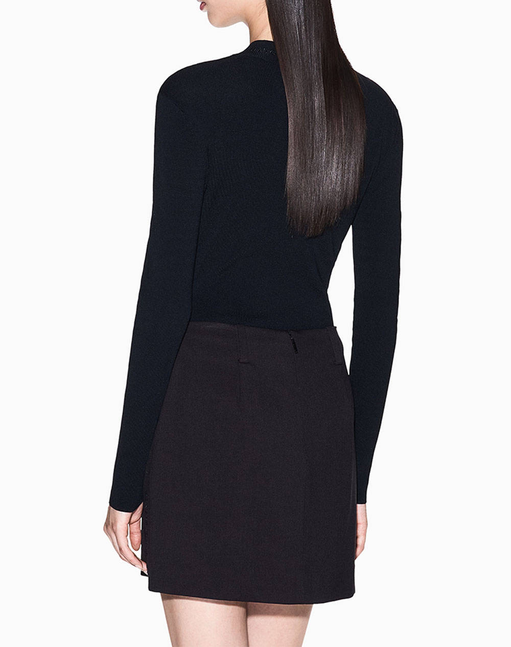 ARMANI EXCHANGE PULLOVER XW000763AF10352-UC001 Black φωτογραφία