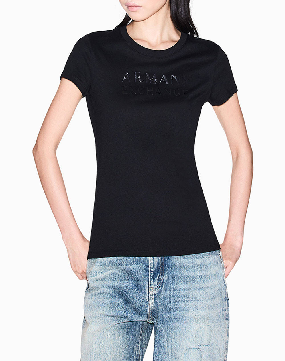 ARMANI EXCHANGE T-SHIRT XW001357AF10356-UC001 Black