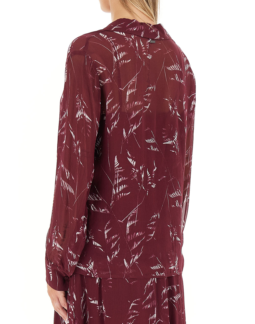 ARMANI EXCHANGE BLOUSE XW001019AF12051-FA029 Bordeux