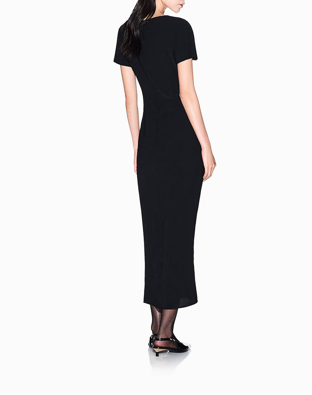 ARMANI EXCHANGE DRESS XW000665AF10872-UC001 Black φωτογραφία