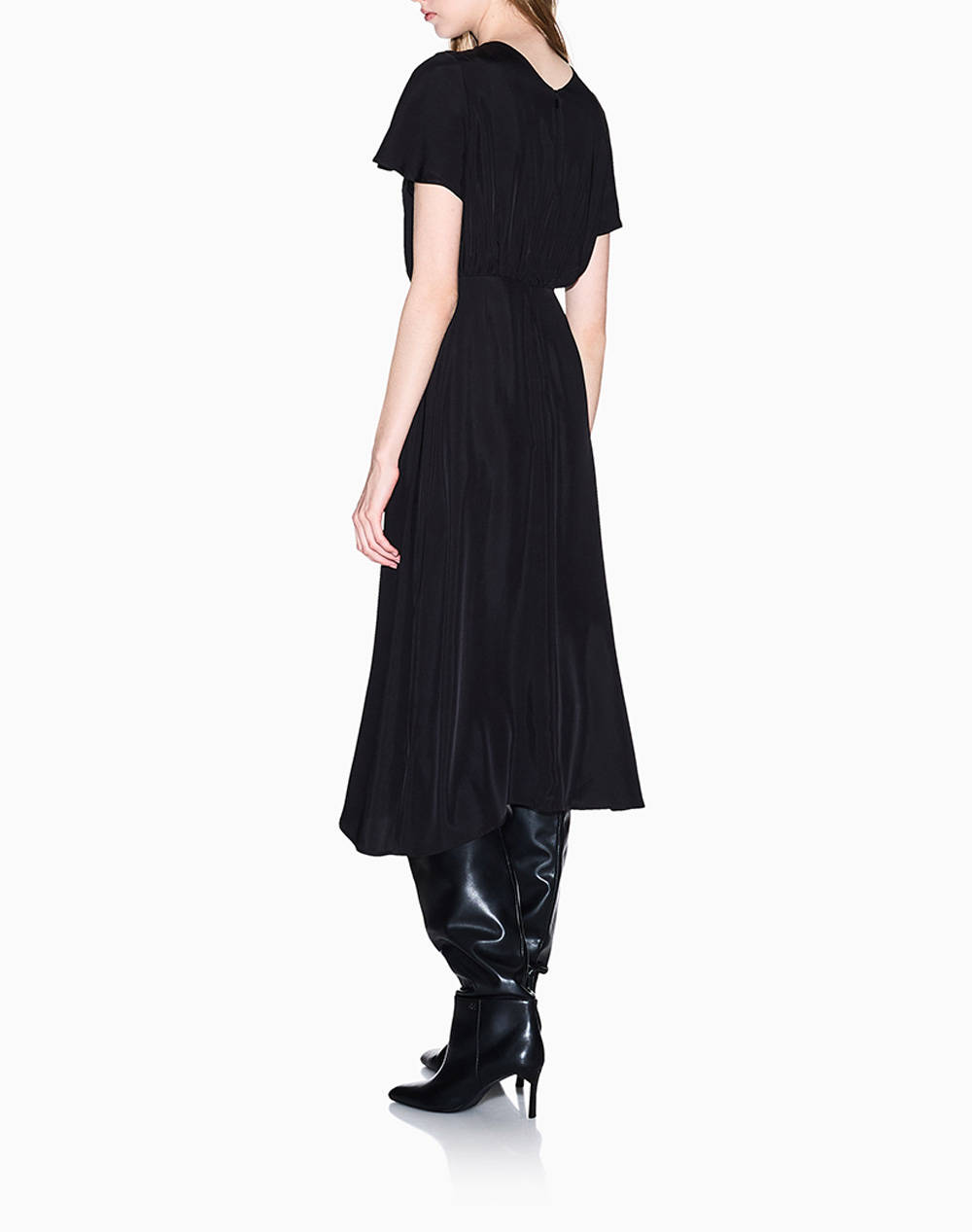 ARMANI EXCHANGE DRESS XW001025AF16122-UC001 Black φωτογραφία