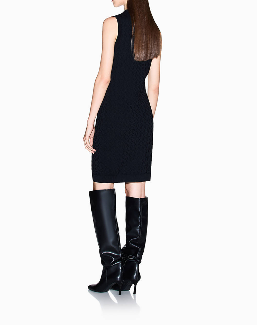 ARMANI EXCHANGE DRESS 8NYA9AYMH6Z-1200 Black φωτογραφία