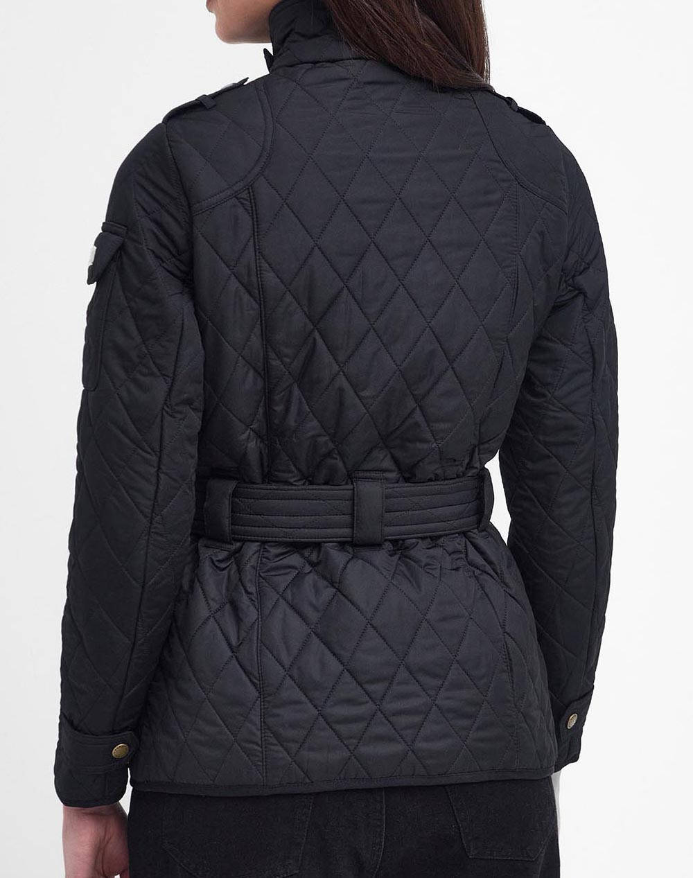 BARBOUR INTERNATIONAL ΜΠΟΥΦΑΝ QUILT LQU0481-BIBK11.5 Black φωτογραφία