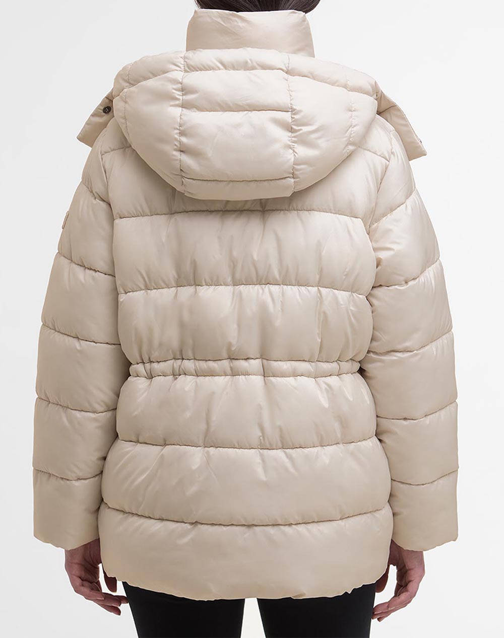 BARBOUR INTERNATIONAL ΜΠΟΥΦΑΝ LQU1863-BICR31.6 Ecru φωτογραφία