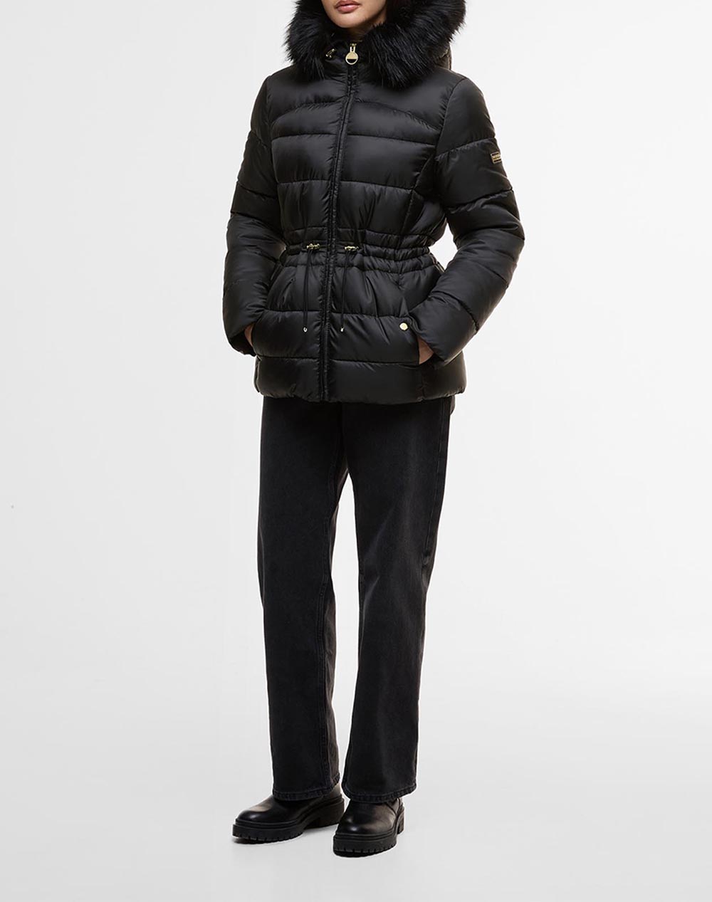 BARBOUR INTERNATIONAL ΜΠΟΥΦΑΝ LQU1864-BIBK91.1 Black φωτογραφία