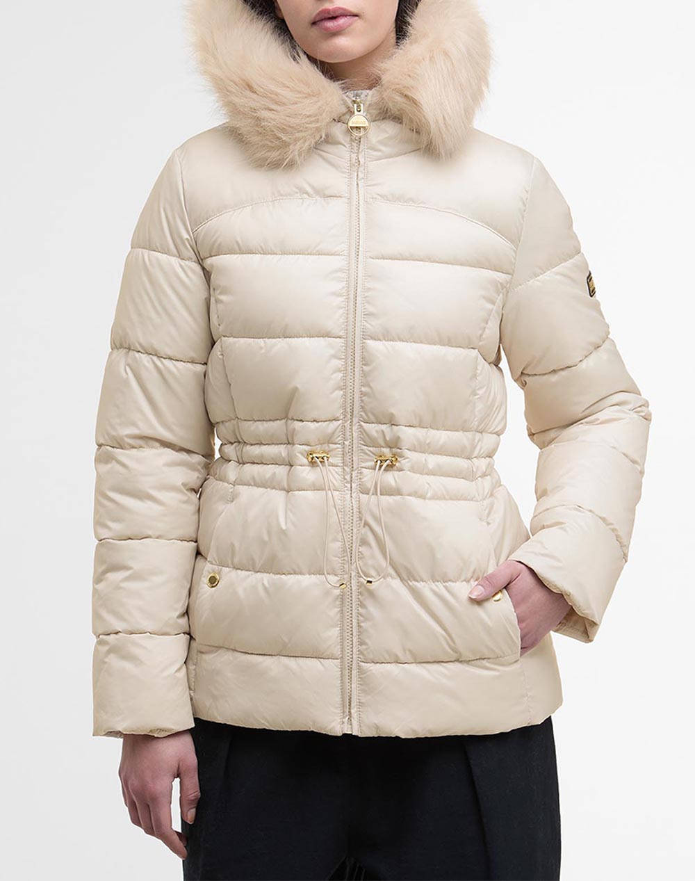 BARBOUR INTERNATIONAL BARBOUR INTERNATIONAL ΜΠΟΥΦΑΝ LQU1864-BICR31.6 Ecru