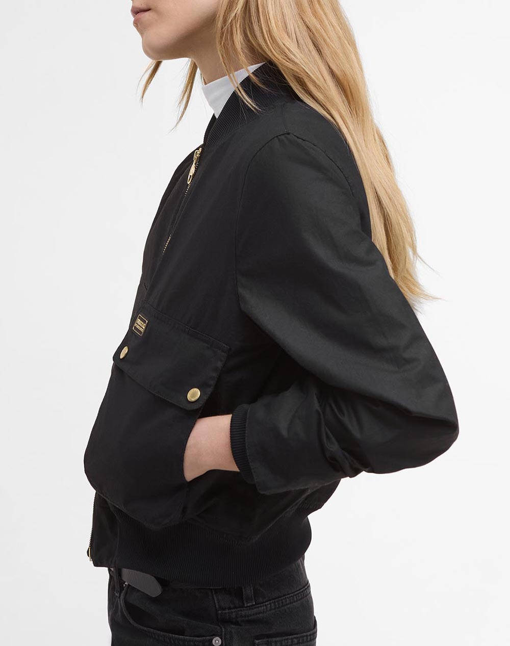 BARBOUR INTERNATIONAL ΜΠΟΥΦΑΝ LWX1487-BIBK71 Black φωτογραφία