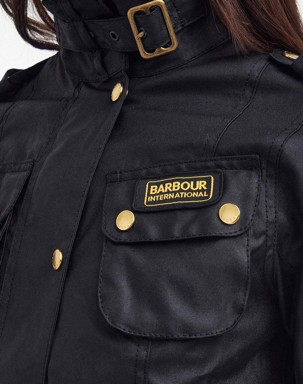 BARBOUR INTERNATIONAL ΜΠΟΥΦΑΝ LWX0003-BIBK51 Black φωτογραφία