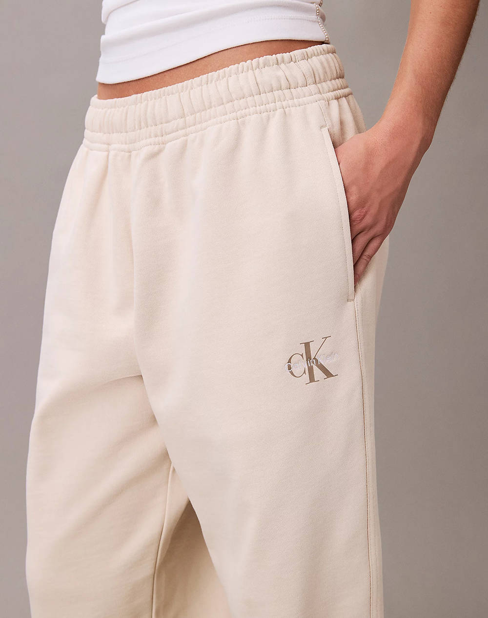 CALVIN KLEIN JEANS MONOLOGO FRENCH TERRY JOGGER