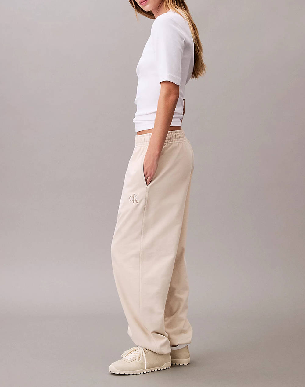 CALVIN KLEIN JEANS MONOLOGO FRENCH TERRY JOGGER