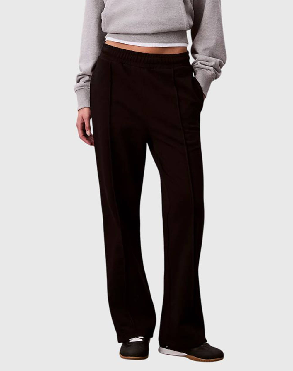 CALVIN KLEIN ARCHIVE LOGO FRENCH TERRY TRACKP LV047B240G-UB1 Black