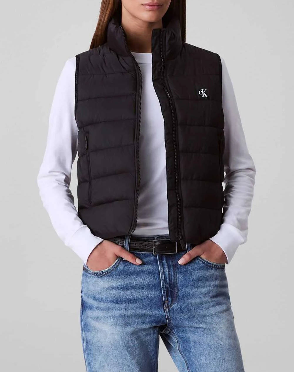 CALVIN KLEIN CALVIN KLEIN JEANS LGHTWGHT QLTD VST PC LV047C511G-UB1 Black
