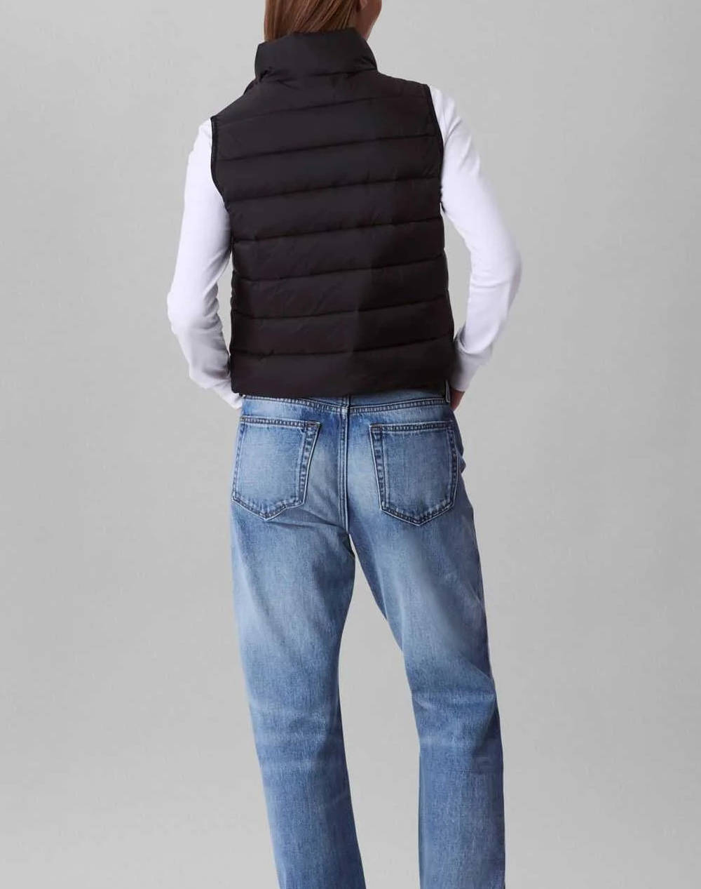 CALVIN KLEIN JEANS LGHTWGHT QLTD VST PC LV047C511G-UB1 Black φωτογραφία