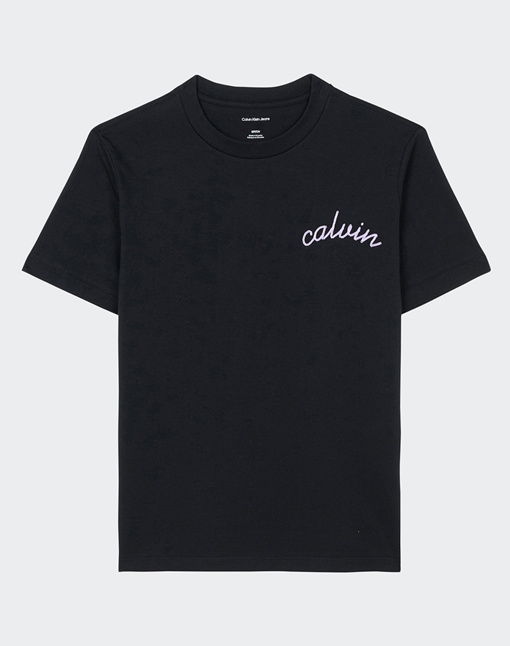 CALVIN KLEIN CALVIN KLEIN JEANS CALVIN LINE EMBROIDERY CLASSIC T LV047D882G-UB1 Black
