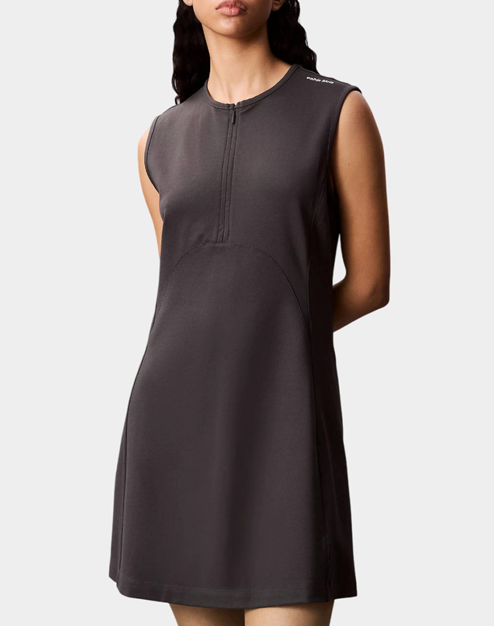 CALVIN KLEIN PNT MLN SL 1/4ZP A L LV044C214G-8MN DarkSlateGrey