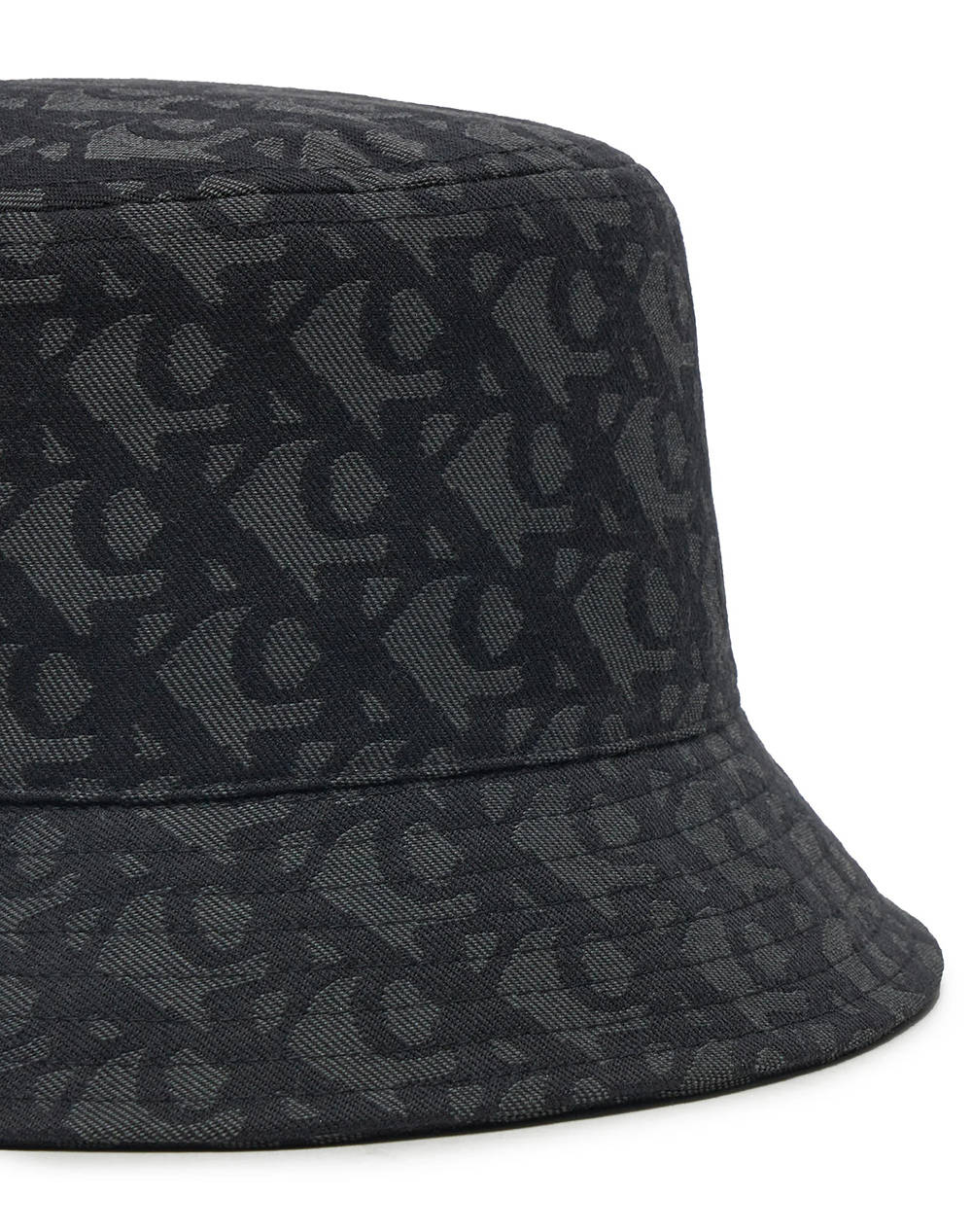 CALVIN KLEIN JEANS LOGO JACQUARD BUCKET HAT LV04K5059G-UB1 Black φωτογραφία