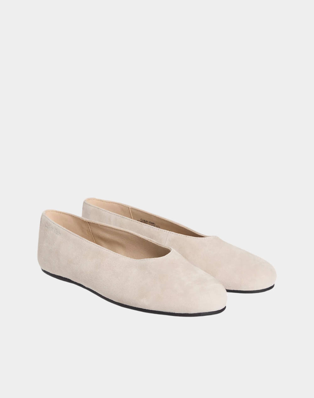 CALVIN KLEIN JEANS BALLERINA ROUND HW SUE HW0HW02565-ACE Biege φωτογραφία