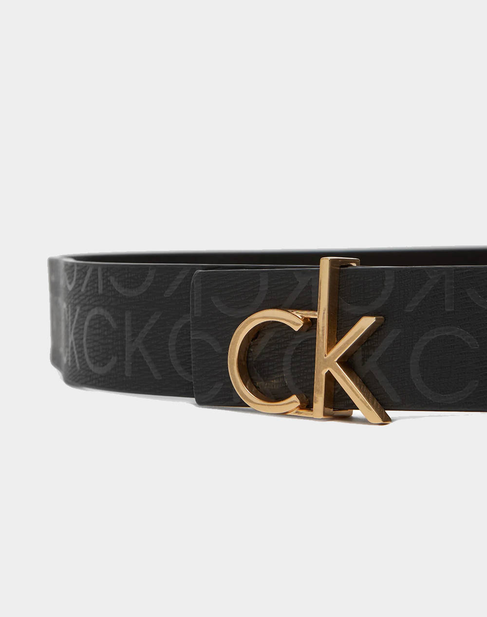 CALVIN KLEIN JEANS CK BCKL RVRSBL BLT 3 LV04F7038G-UB1 Black φωτογραφία