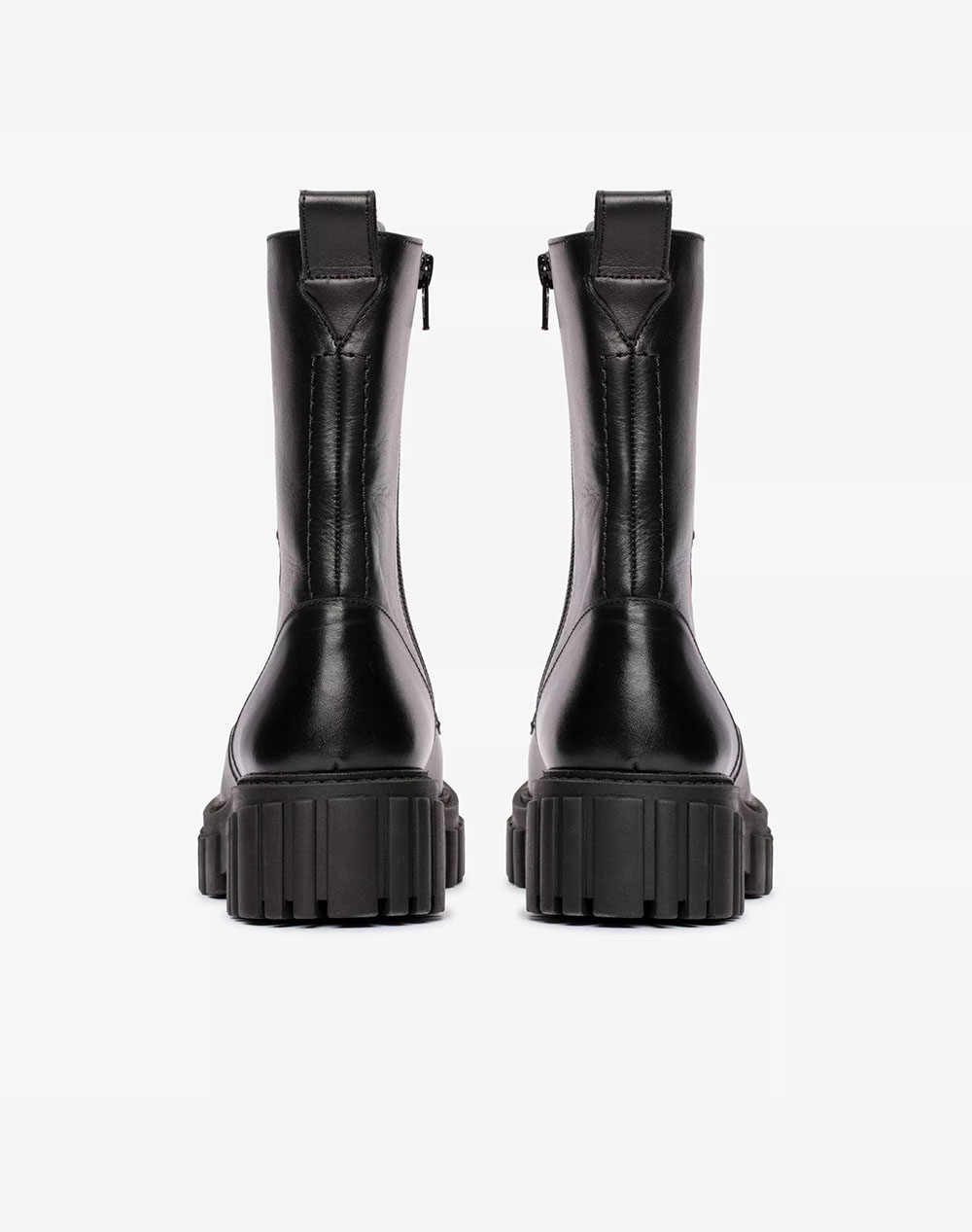 CLARKS Page Lace 26178410-BLACK LEATHER Black φωτογραφία