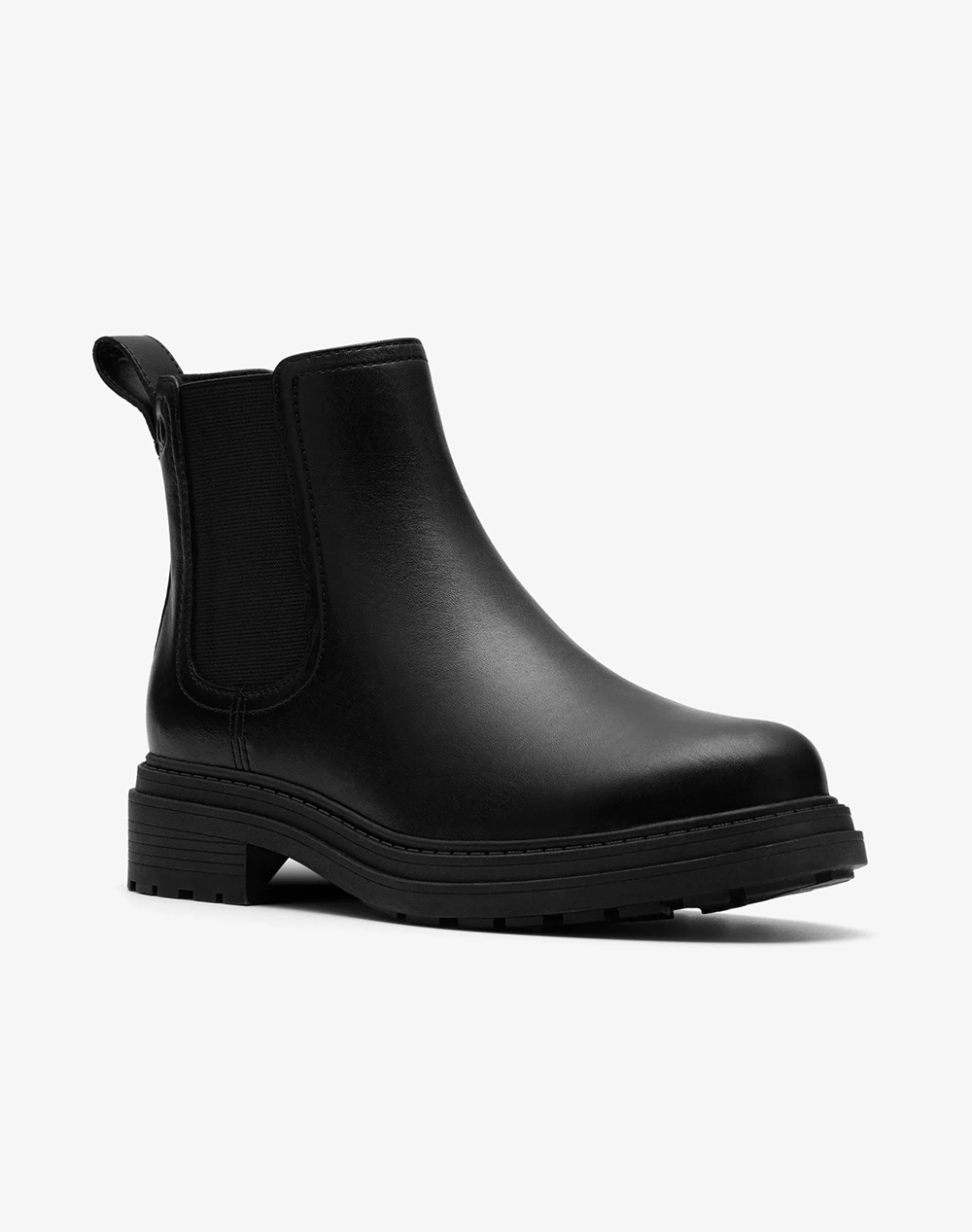 CLARKS Orinoco3 Lane 26184624-BLACK LEATHER Black φωτογραφία