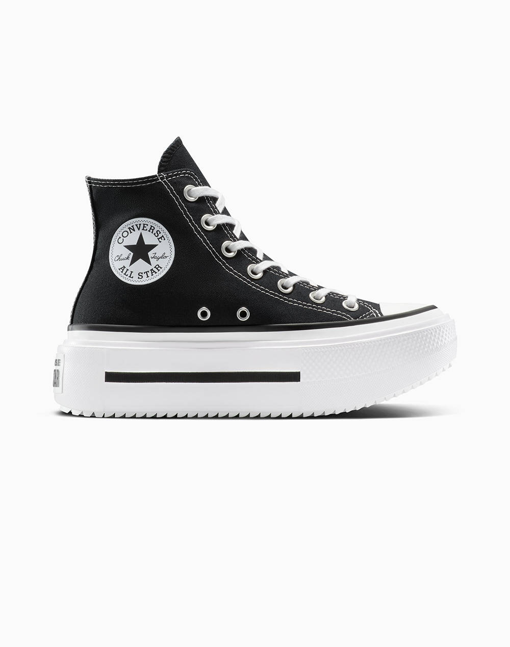 CONVERSE CHUCK TAYLOR ALL STAR LIFT DOUBLE STACK A12975C-001 Black