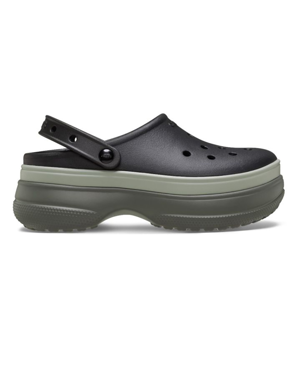 CROCS CROCS Classic Stacked Clog 211355-001 Black