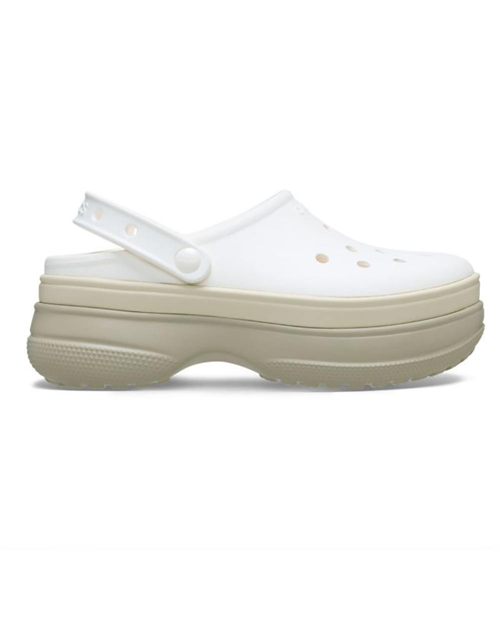 CROCS CROCS Classic Stacked Clog 211355-0WV OffWhite