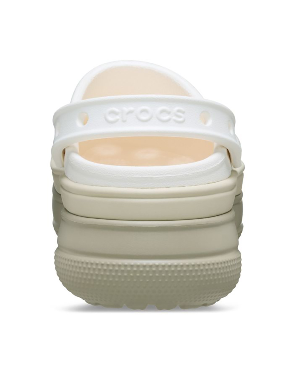 CROCS Classic Stacked Clog 211355-0WV OffWhite φωτογραφία