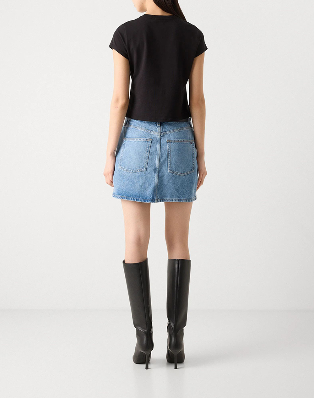 DKNY DJ5T1512 LOGO ΜΠΛΟΥΖΑΚΙ ΚΟΝΤΟΜΑΝΙΚΟ DKNY DJ5T1512-71Y1 Black φωτογραφία