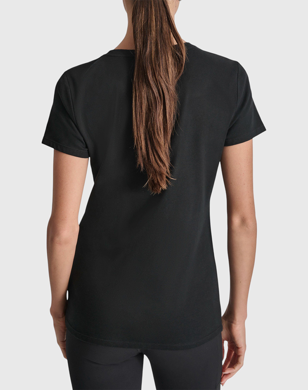 DKNY DP5T9923 LOGO ΜΠΛΟΥΖΑΚΙ ΚΟΝΤΟΜΑΝΙΚΟ DKNY DP5T9923-71Y1 Black φωτογραφία