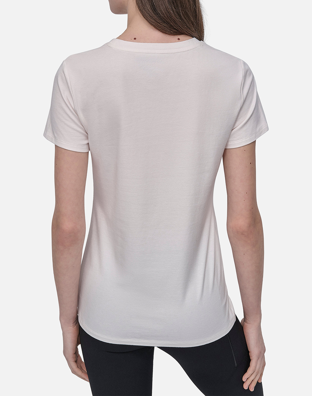 DKNY DP5T1376 LOGO ΜΠΛΟΥΖΑΚΙ ΚΟΝΤΟΜΑΝΙΚΟ DKNY DP5T1376-1YR OffWhite φωτογραφία