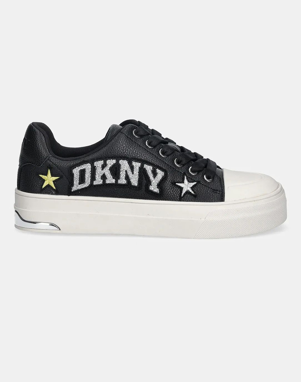 DKNY K4588454 YORK STAR SNEAKER LOW DKNY K4588454-BLK Black