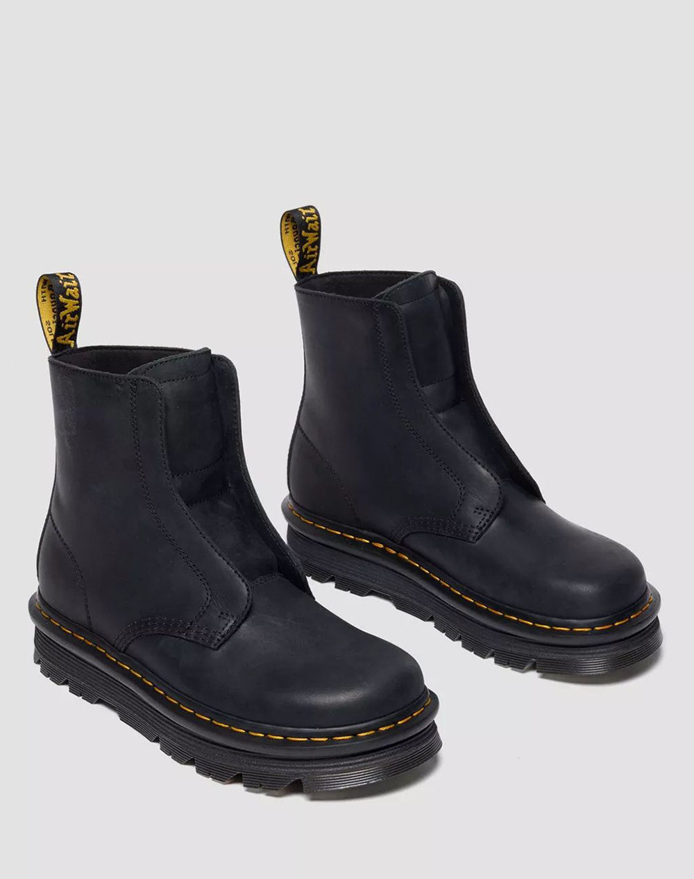 DR.MARTENS ZEBZAG LACELESS BOOT WYOMING 42653001-0071 Black φωτογραφία