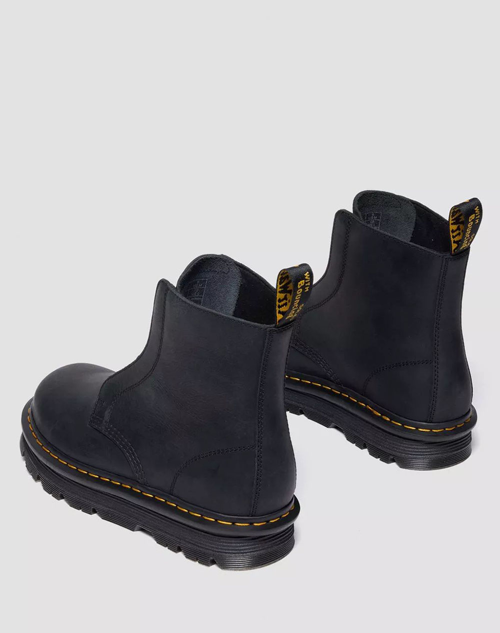 DR.MARTENS ZEBZAG LACELESS BOOT WYOMING 42653001-0071 Black φωτογραφία