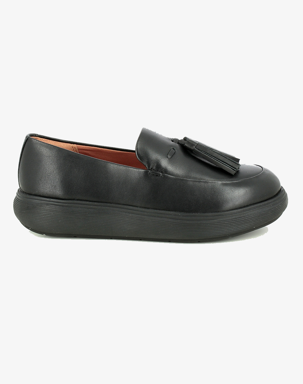 FIT FLOP FIT FLOP iQ - COMFF LOAFER - LEATHER TASSELS E2X-090-ALL BLACK Black