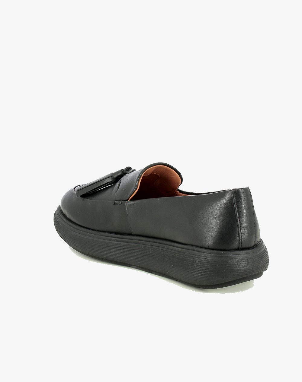 FIT FLOP iQ - COMFF LOAFER - LEATHER TASSELS E2X-090-ALL BLACK Black φωτογραφία