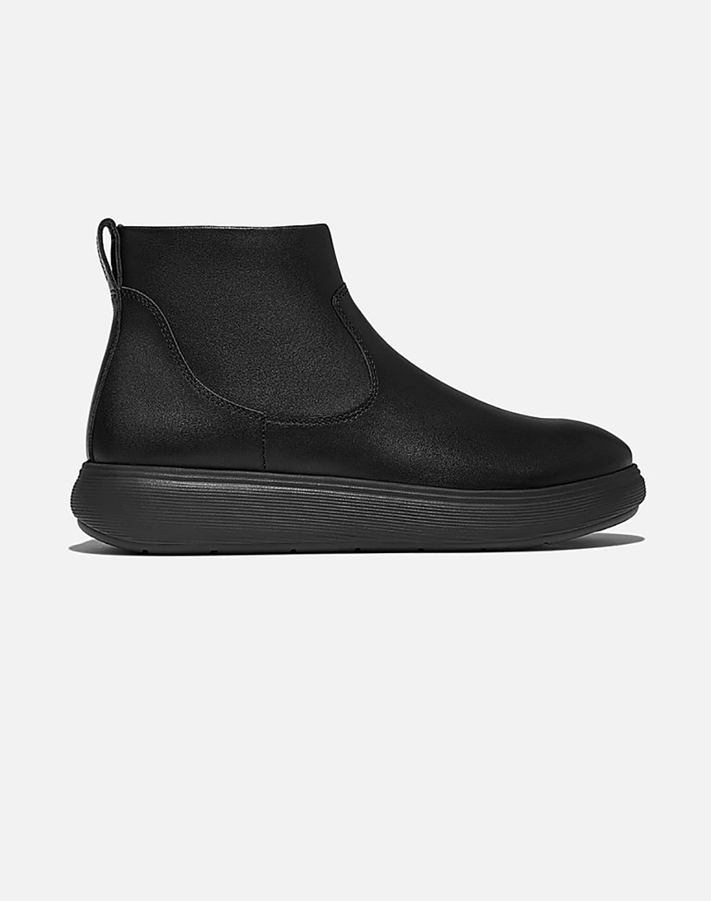 FIT FLOP FIT FLOP iQ - COMFF BOOTIE - LEATHER E2Z-090-ALL BLACK Black