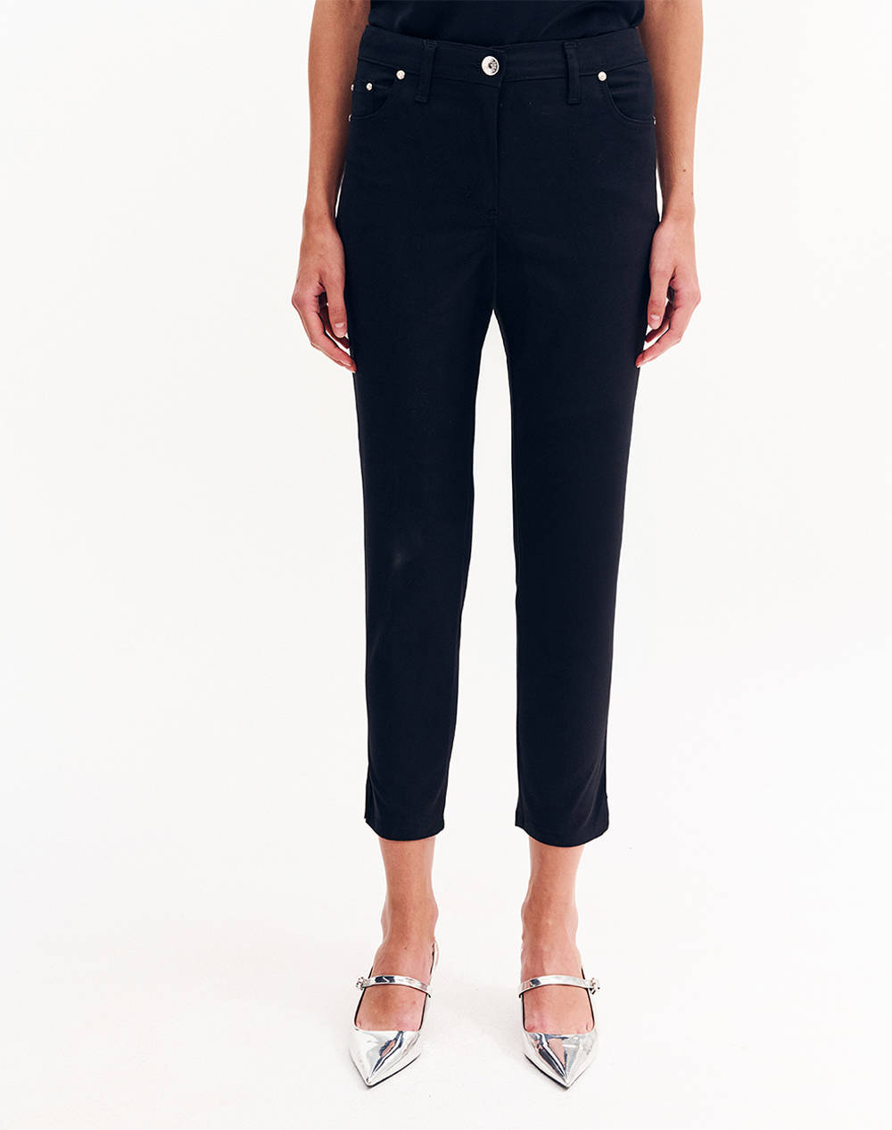 FOREL FOREL Παντελόνι 081.20.01.001-Μαύρο Black