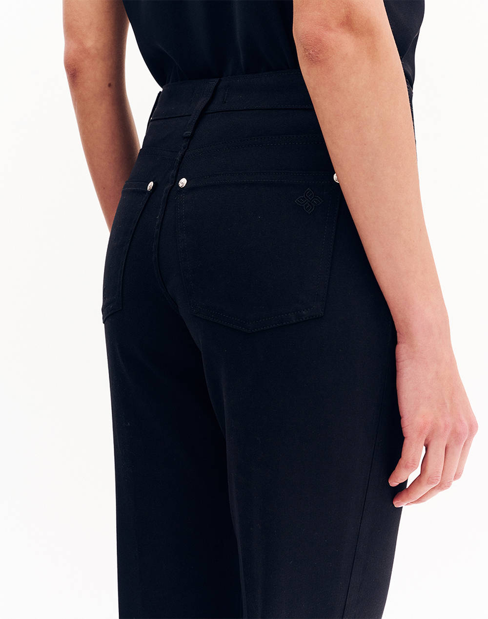 FOREL Παντελόνι 081.20.01.001-Μαύρο Black φωτογραφία