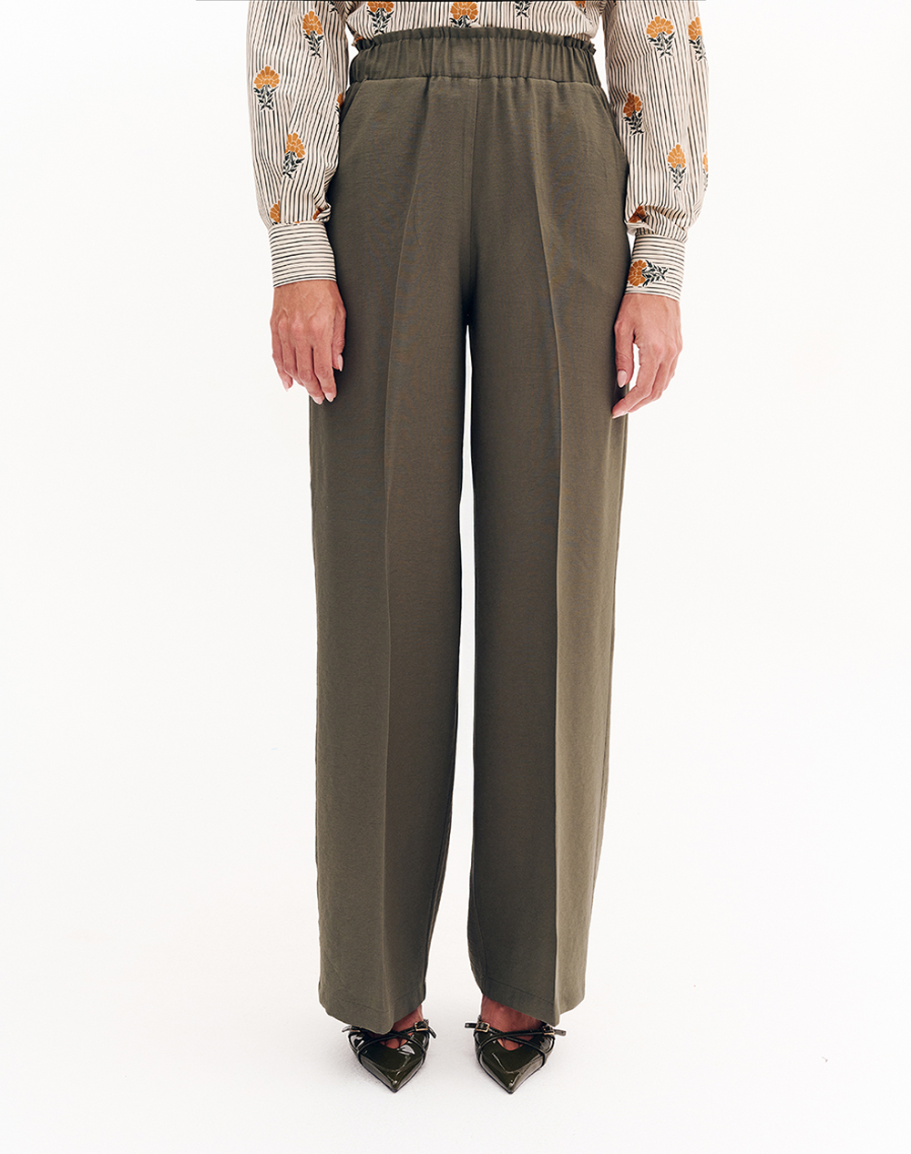 FOREL Παντελόνι 081.20.05.018-ΛΑΔΙ Olive