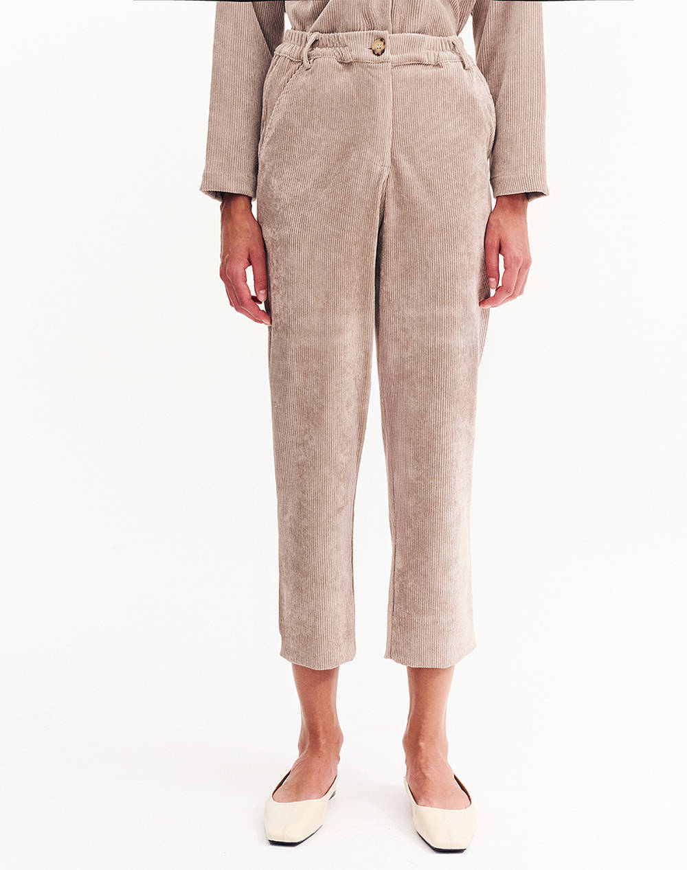 FOREL Παντελόνι 081.20.01.075-ΜΠΕΖ Biege